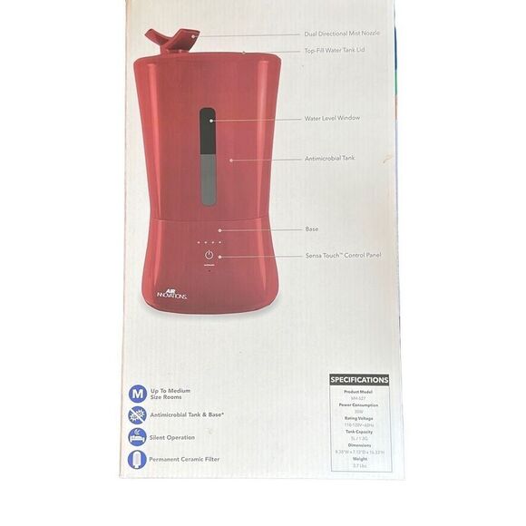 Air Innovations Aromatherapy Humidifier‎ NIB - Picture 5 of 5